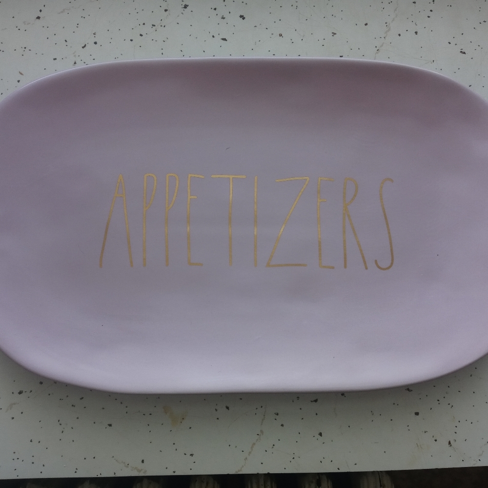 Rae Dunn Appetizer Plate
